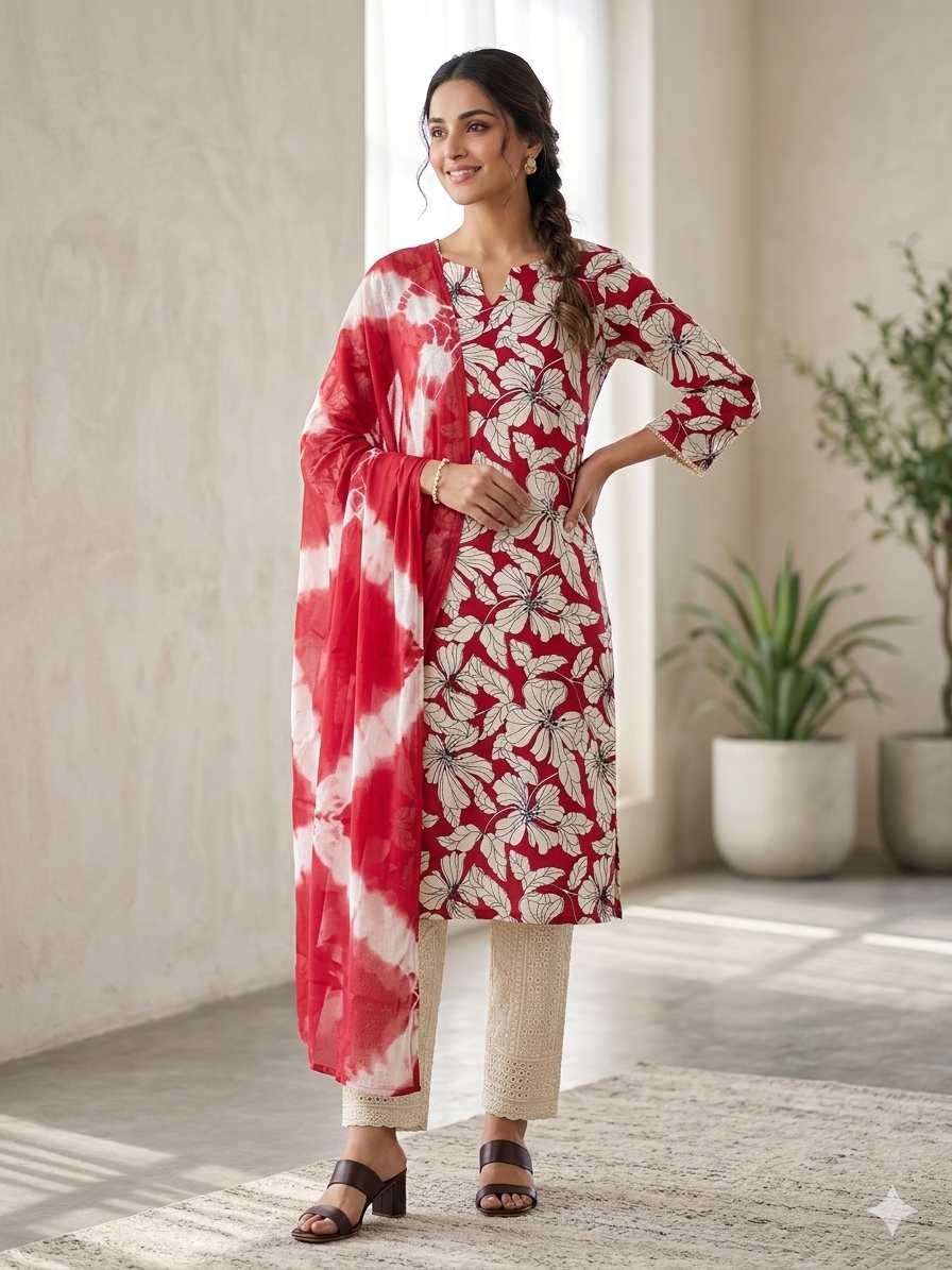 cotton punjabi sut - Image 5